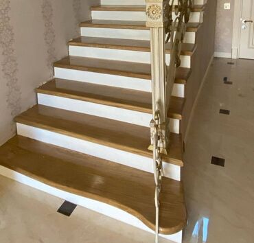 Pilləkən məhəccərləri: Yeni Pilləkən məhəccəri, Taxta, Rayonlara çatdırılma — 11