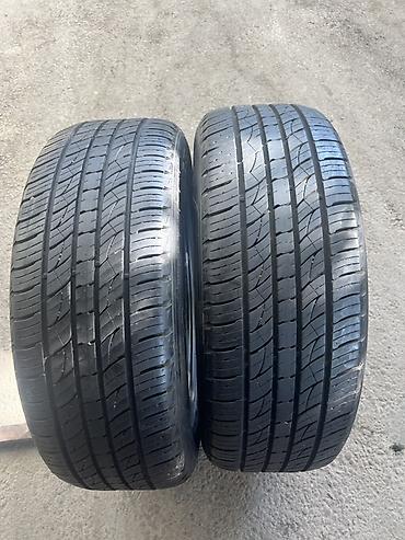 Пара летних шин Kumho 235/55 R19 101H. - Тип: летние, дорожные at lalafo.kg Пара летних шин Kumho 235/55 R19 101H. - Тип: летние, дорожные