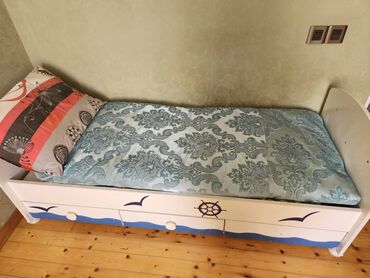 tək nəfərlik çarpayı: 0-7 yaşa qədər uşaqlar üçün yataq satılır ehtiyacı olan ailələr üçün