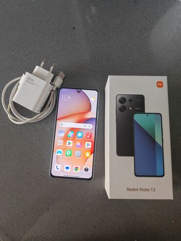 Xiaomi: Redmi Note 13, 256 GB, rəng - Göy, İki sim kartlı