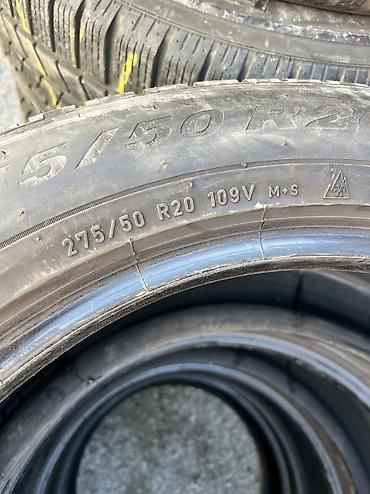 привозные: Шины 275 / 50 / R 20, Всесезонная, Б/у, Пара, Италия, Pirelli — 4