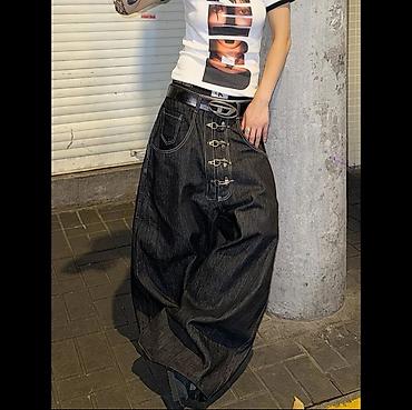 джинсы черные: Джинсы, Бэгги, Китай, 3XL — 1