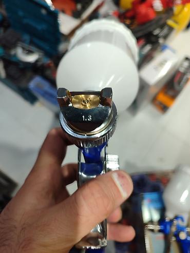 Инструменты для покраски: HVLP boya tapançası – üstdən qidalanan kuboklu model - Nozzle — 2