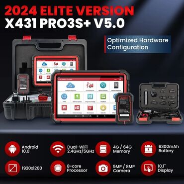 сканер лаунч: Диагностический сканер Launch X431 PRO3S+ V5.0 Elite Version 2024