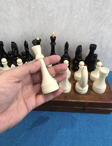 Şahmatlar: Məhsul: Taxta şahmat dəstləri (bir neçə fərqli model) 2 ci sekil. - — 8