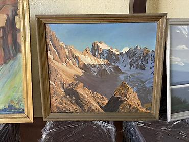 Картины: Картины маслом в рамах - Жанр: пейзаж, сельский быт. - Техника — 4