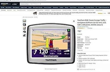 GPS za auto: TomTom ONE – prenosivi GPS uređaj za automobil Karakteristike: - — 7