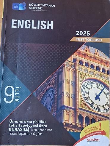 Testlər: Məhsul: “English – 2025 Test Toplusu” (Dövlət İmtahan Mərkəzi) - — 1