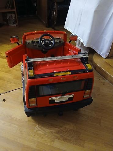 Детские электрокары: Uşaq üçün elektrikli minik maşını – qırmızı off-road jip modeli - — 2