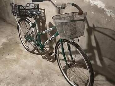 Городские велосипеды: Şəhər tipli velosiped – AIST Navigator - Rəng: yaşıl ağ detallar ilə — 2