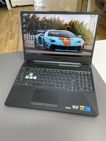 компьютерный корпус: Ноутбук, Asus, 16 ГБ ОЗУ, Intel Core i5, 15.6 ", Б/у, Игровой, память NVMe SSD