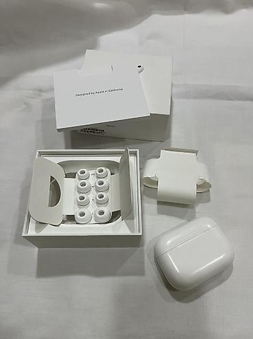 Мобильные телефоны и аксессуары: Беспроводные вакуумные наушники, Apple, Airpods Pro 3, Б/у — 5