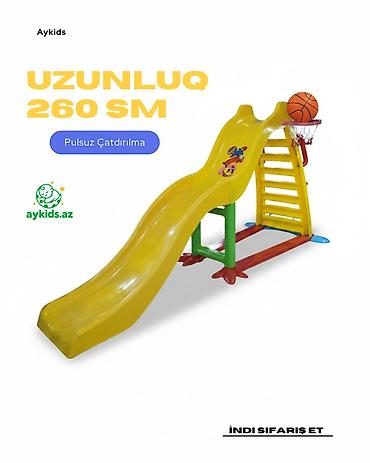 Другие товары для детей: 🛝✨ Uşaqlar üçün Small Slider sürüşkəni – ev və həyət üçün ideal seçim! — 1