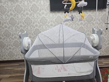 колыбел: Детская колыбель-люлька с автоматическим укачиванием и москитной — 1