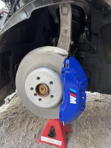 e klass: Накладки на супорта BMW x5 g05, отличное качество, легкая установка — 1