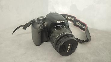 pirinter canon: Canon EOS 600D, 18-55mm linza, adapter, qapaq fotoqrafiyaya yeni — 1