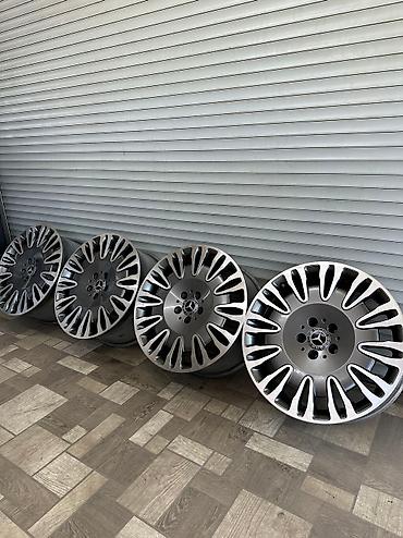 Диски: Литые Диски R 19 Mercedes-Benz, Комплект, отверстий - 5, Б/у — 4