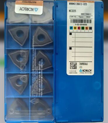 İstehsal avadanlığı: Dəzgah alətləri və kəsici lövhəciklər (freze və torna üçün) — 31