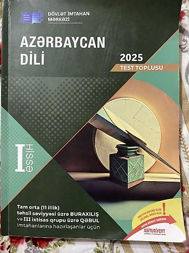 Testlər: Azərbaycan dili Testlər 11-ci sinif, DİM, 1-ci hissə — 1