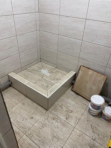 Укладка плитки: Гидроизоляционные работы, Укладка плитки на откосы, окна, двери, Укладка плитки в ванной | Мраморная плитка, Керамическая плитка, Керамогранитая плитка | Горизонтальная укладка, Вертикальная укладка, Диагональная укладка 3-5 лет опыта — 4