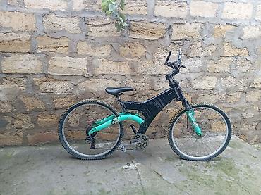 velo home: Elektriklə dəstəklənən dağ velosipedi - Çərçivə: ön amortizatorlu dağ — 1