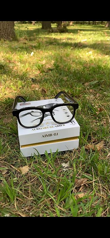 очки ии: AI SMART GLASSES AIMB-G1 — умные очки с камерой и голосовым ИИ — 3