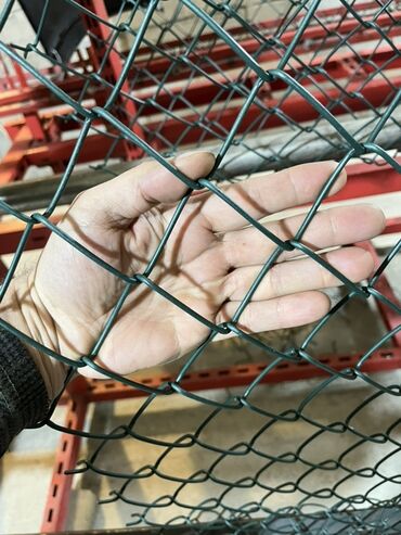 Сетка рабица: Сетка рабица, Длина: 10 м, Новый — 9