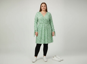 fioletowe sukienki plus size: Сукня жіноча, розмір 5XL