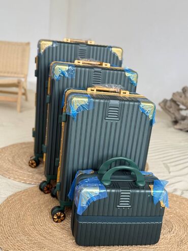 Чемоданы: Чемоданы фабрики "Kobe" - Материал ABC + полиэстер крепкая оболочка — 8