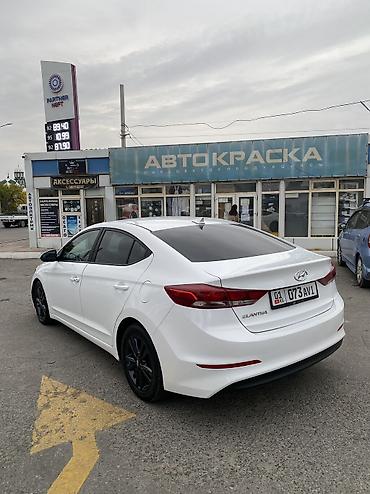 nisan march: Hyundai Elantra: 2017 г., 2 л, Автомат, Бензин, Седан — 4