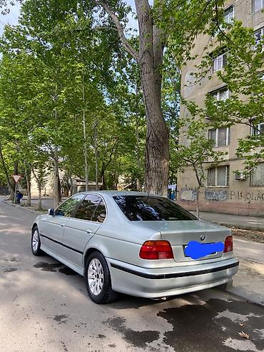 BMW: BMW 5 Series E39 sedan - Kuzov: gümüşü rəng, 4 qapı, orijinal E39 — 9