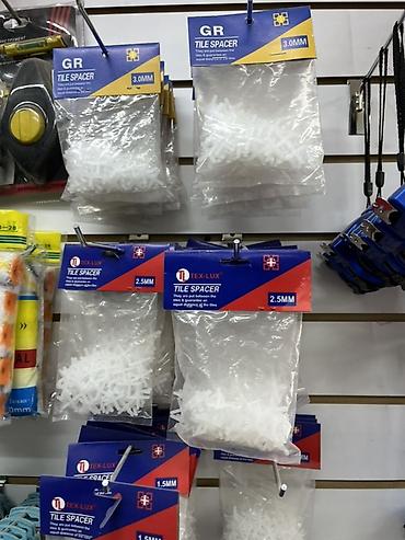 Пластиковые крестики для плитки (tile spacers) GR / TEX-LUX