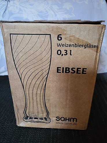 Čaše: Ekskluzivne nove case Kapuziner. Nove case za pivo. Komada 6 u ceni na lalafo.rs — 6 Čaše: Ekskluzivne nove case Kapuziner. Nove case za pivo. Komada 6 u ceni — 6