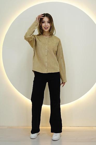 Демисезонные куртки: 🔥 РАСПРОДАЖА 🔥 Женские блузки из велвета и джинсовая ветровка Рукава — 2