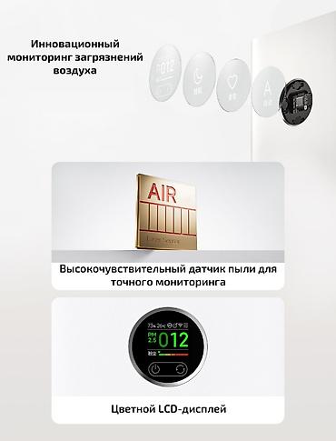 purifier: Воздухоочиститель Напольный, Антибактериальный, Воздушный, НЕРА — 3