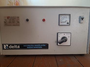 regulyator: Delta A.C. Voltaj Regulyatoru – Servo Kontrol - Brend: Delta - Tip — 1