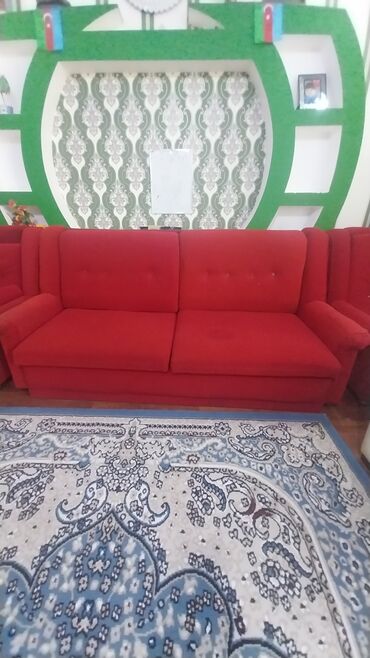 диван французская раскладушка с ортопедическим матрасом: Divan, Açılmayan, Bazasız, Parça, Çatdırılma yoxdur