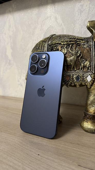 apple 15 pro: IPhone 15 Pro, Б/у, 256 ГБ, Blue Titanium — 1