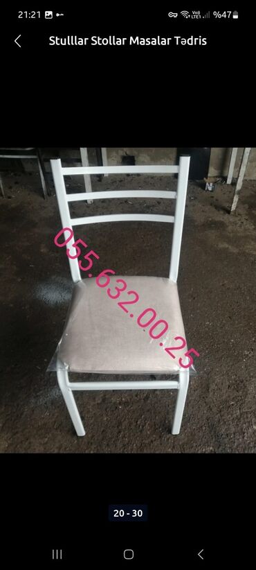 Sifarişlə restoran stulları: Metal, Azərbaycan, Parça, Pulsuz quraşdırılma, Zəmanətli, Kredit yoxdur -da lalafo.az — 16 Sifarişlə restoran stulları: Metal, Azərbaycan, Parça, Pulsuz quraşdırılma, Zəmanətli, Kredit yoxdur — 16