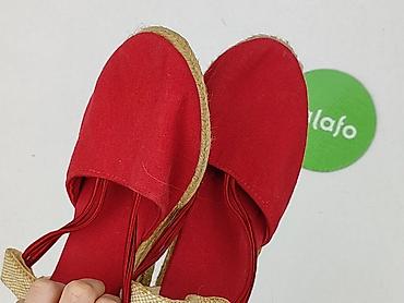 tanie: Czerwone espadryle damskie In Extenso - Rozmiar: 37 (oznaczenie na — 5