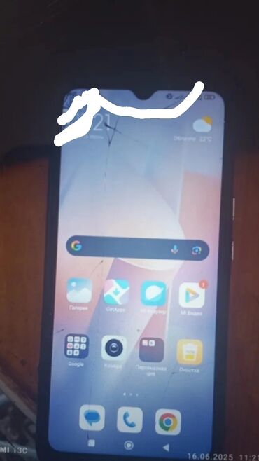 трекер для авто: Redmi, Redmi 12C, Колдонулган, 128 ГБ, түсү - Кара, 2 SIM