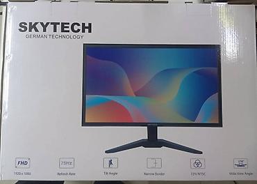 Masaüstü kompüterlər və komponentlər: SKYTECH LED Monitor – 19" Tam yeni - Ekran: 19" LED - İcazə: FHD 1920 — 2