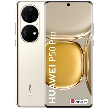 telefon: Huawei P50 Pro, 256 GB, rəng - Qızılı, Sensor, Barmaq izi, İki sim kartlı