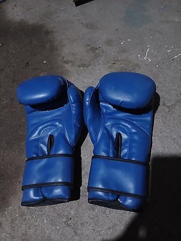 кожа обувь: Боксерские перчатки Fairtex, синие. - Назначение: бокс, тайский бокс — 1