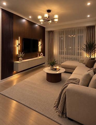 ихлас кв: 1 комната, 42 м², Элитка, 14 этаж, Свежий ремонт — 2