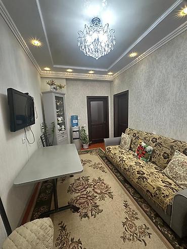 кввртиру: 2 комнаты, 55 м², Кок-Жар мкр Элитка, 6 этаж, Косметический ремонт — 3
