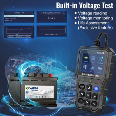 Alati za automobile: Novo - YM519 OBDII / EOBD + CAN Auto Dijagnostika Funkcije:   1 — 15