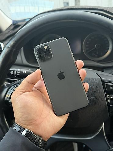IPhone 11 Pro, Б/у, 256 ГБ, Space Gray, Защитное стекло, Чехол, 80 %