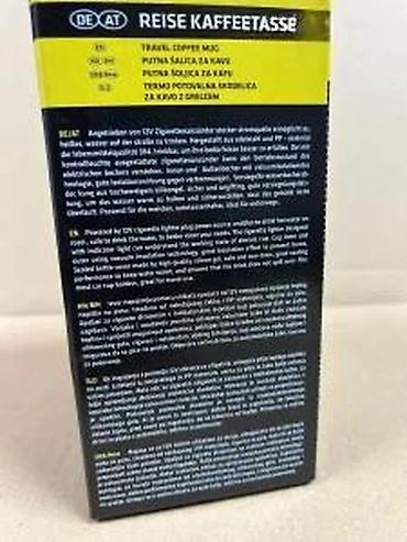 Električna kuvala: Putna šoljica za kafu – Finish Line, model 720867 - Električna termo — 13