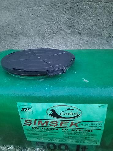 temiz su: Bak, Plastik, 500 l l, Yeni, Ünvandan götürmə, Ödənişli çatdırılma — 4